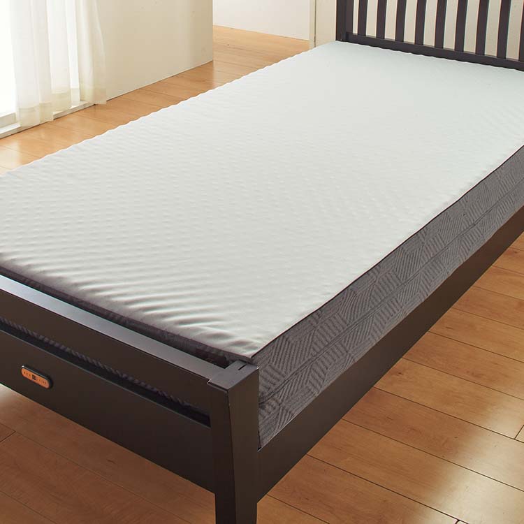 FL04 CUBE-K　ベッドマットレス／ハード (ダブル) 140×195×18cm：ベッドマットレス