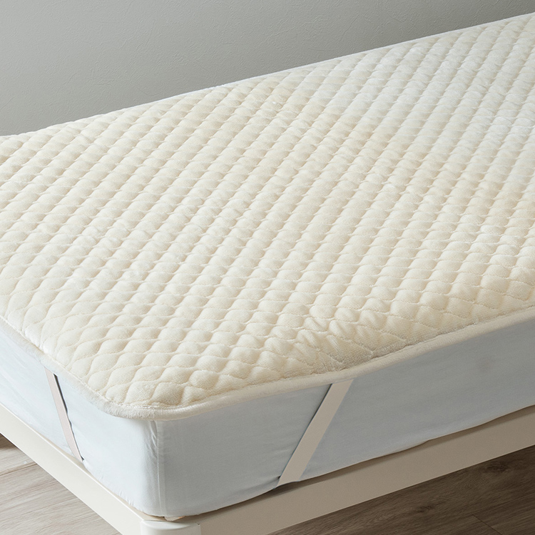 NM3656 シルク混敷きパッド 100×200cm