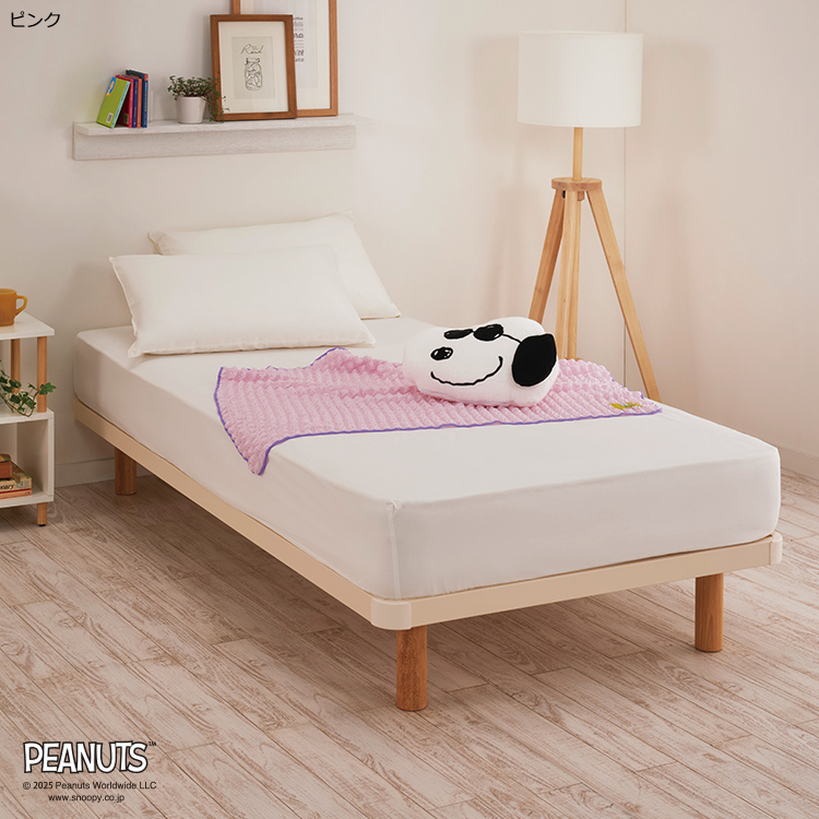 PN5605BD クッションinブランケット ひざ掛け:約100×70cm　クッション:約35×25cm