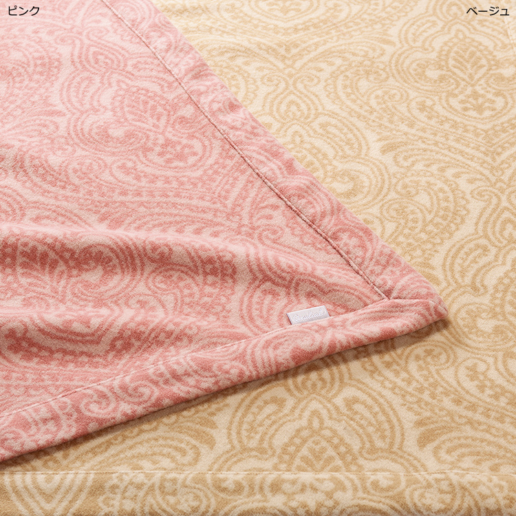 QL0652 カシミヤ混ウール毛布（毛羽部分）