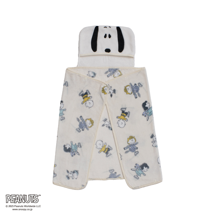 フード付きブランケット