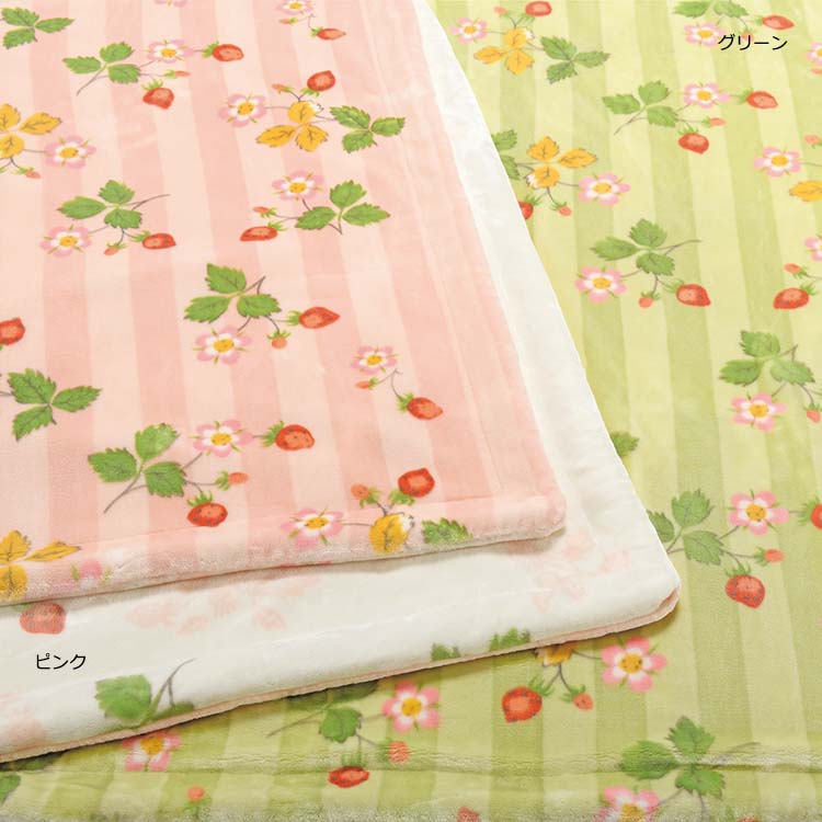 WW2652 リバーシブル毛布 (シングル)140×200cm：タオルケット・毛布