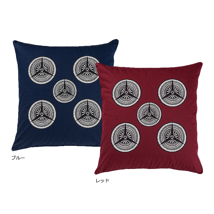 GS0605 座布団カバー 55×59cm 銘仙判