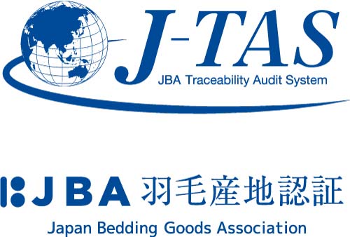 J-TAS JBA羽毛産地認証