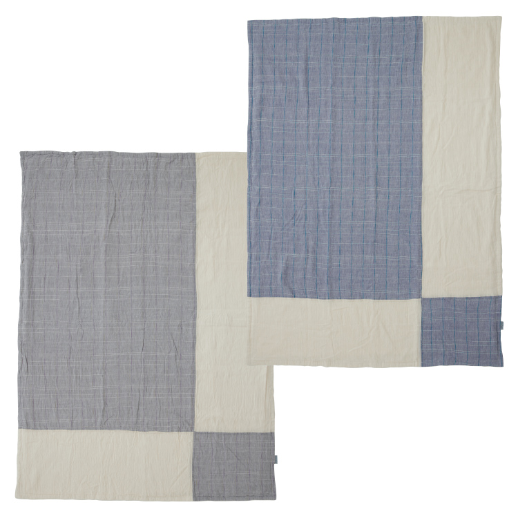 KF5602 レーヨン入り麻肌掛けふとん (シングル)150×210cm 0.26kg