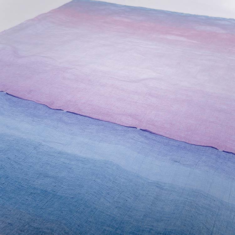 KF2601 麻肌掛け布団 (シングル) 150×210cm 0.26kg：麻布団