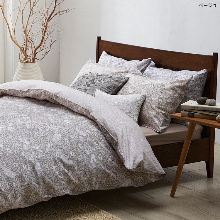 5枚組V&Aウィリアムモリスアイリス柄座布団カバー55cm x 59cm銘仙判