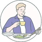 食事パート