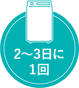 2～3日に1回