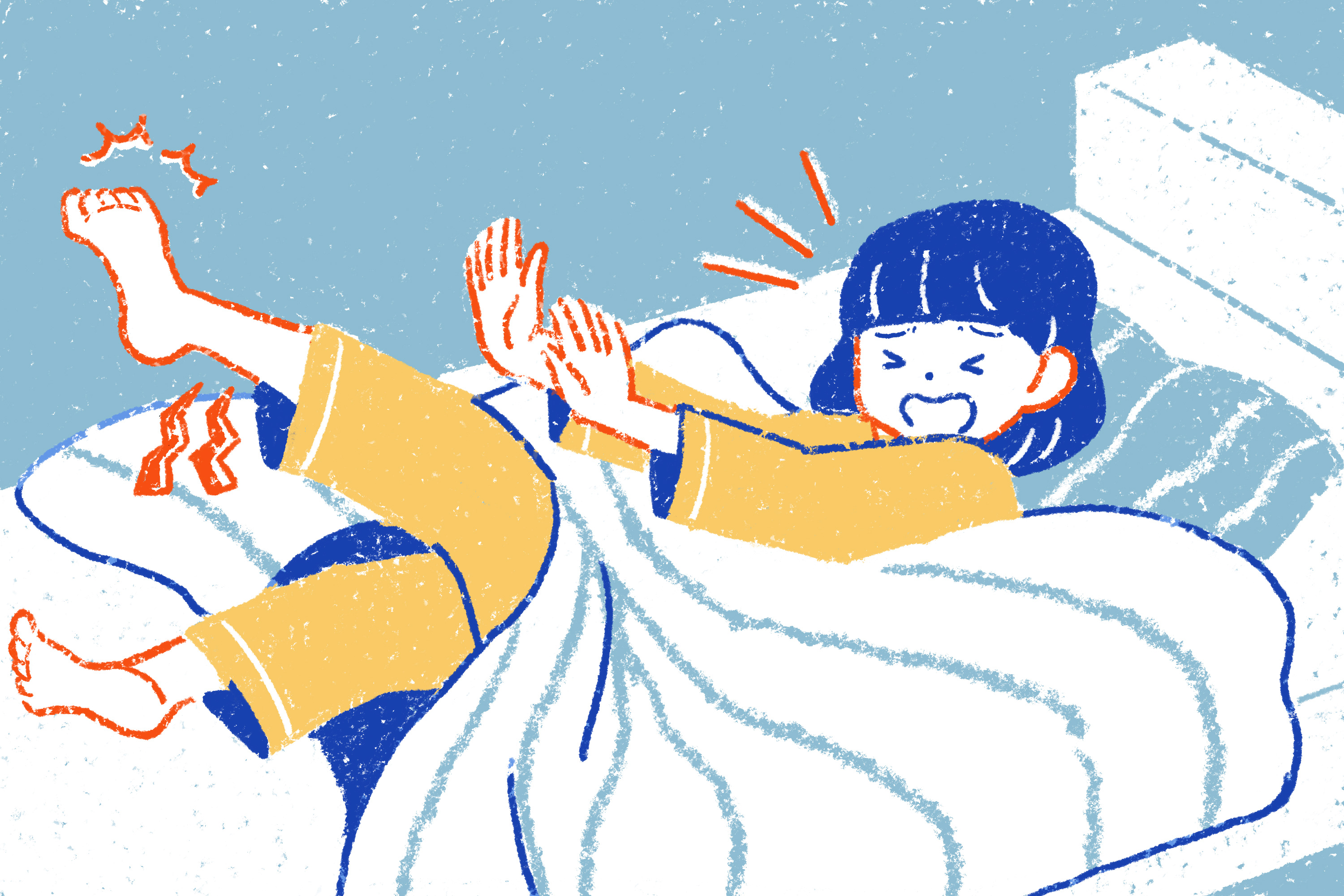 布団の中で伸びをすると足がつる原因とは?効果的な対策法を解説!