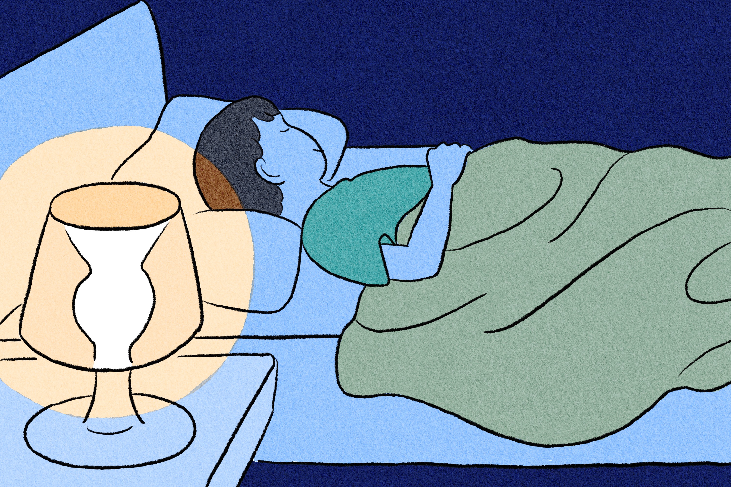 寝室の明かりや夜ふかしが近視を進行させる?近視と睡眠の関係を解説