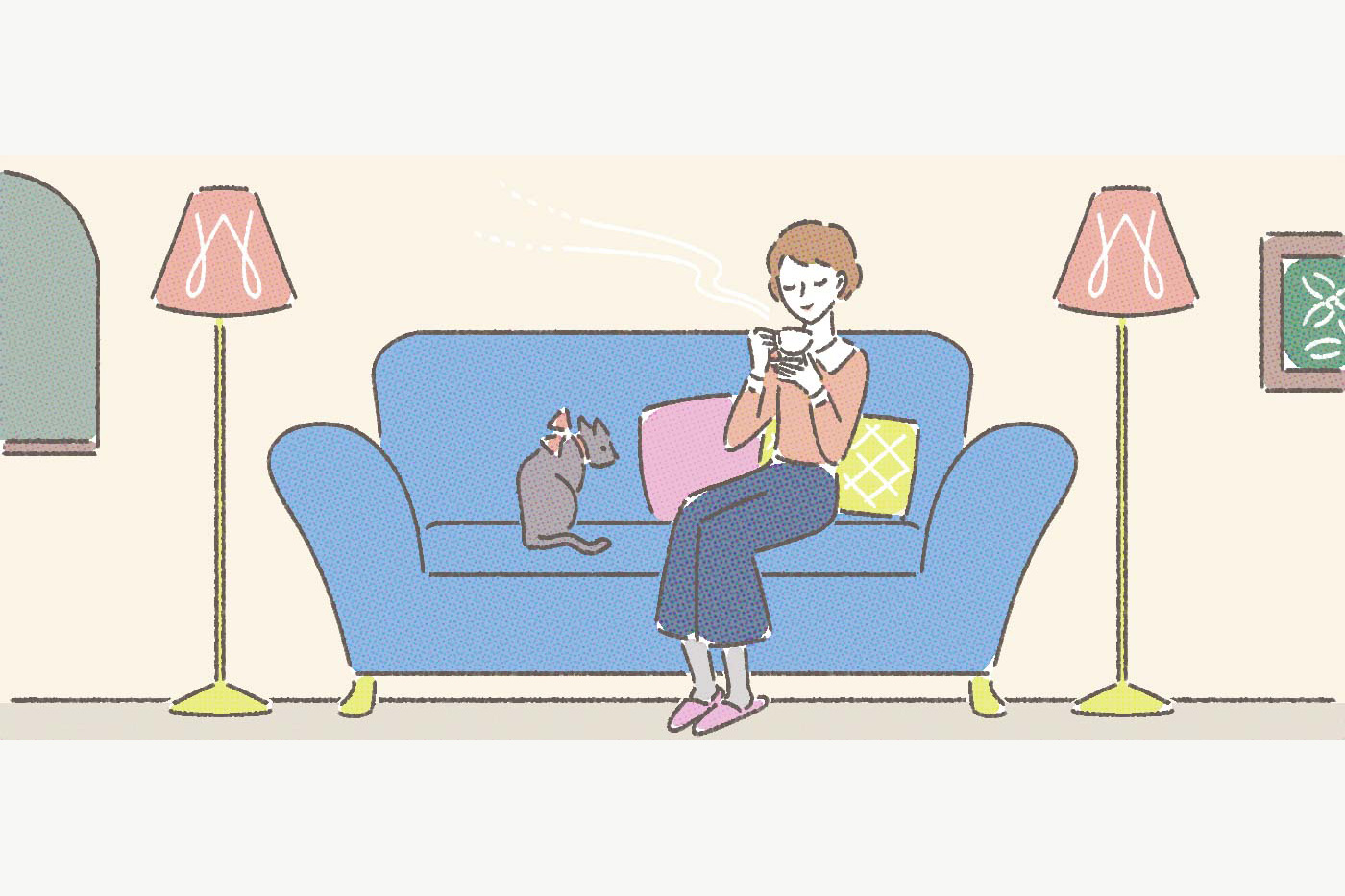 お茶とともにホッとリラックス!休憩タイムが快眠を呼ぶ