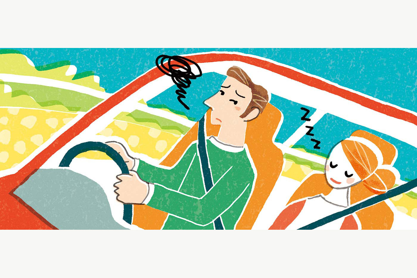 睡眠専門医が解説!助手席で眠くなる理由と予防策