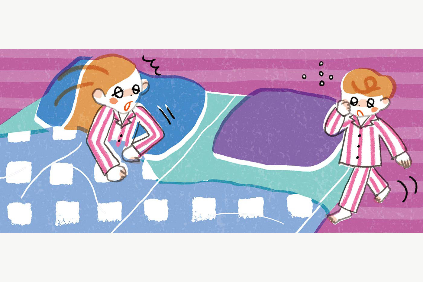 急に起きて動いたり、はっきりと寝言を言ったりするのはなぜ?小児科医に聞く睡眠中の子どもの行動