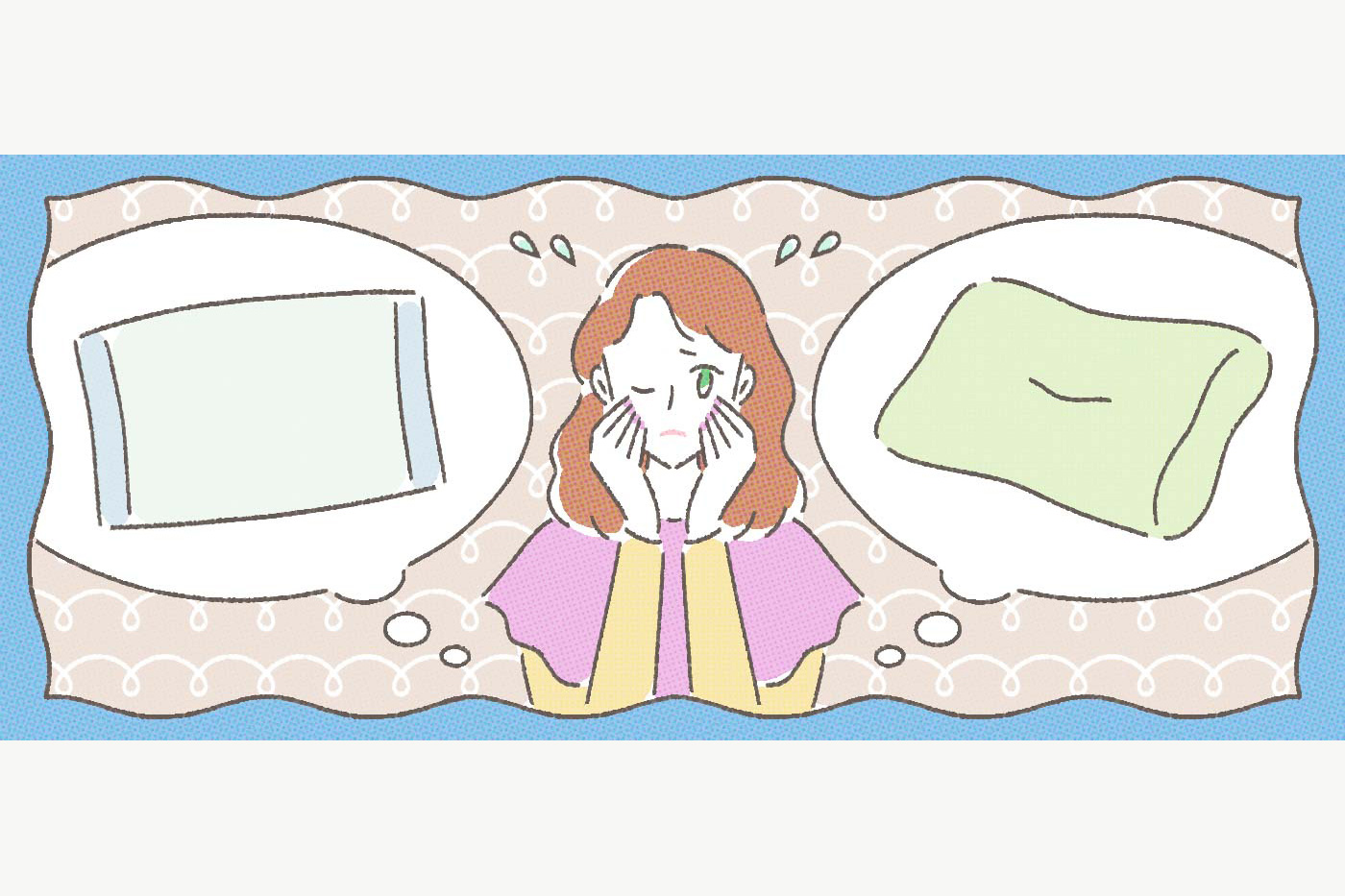 枕の選び方とは?枕のサイズが睡眠に与える影響を紹介 枕の選び方とは?枕のサイズが睡眠に与える影響を紹介
