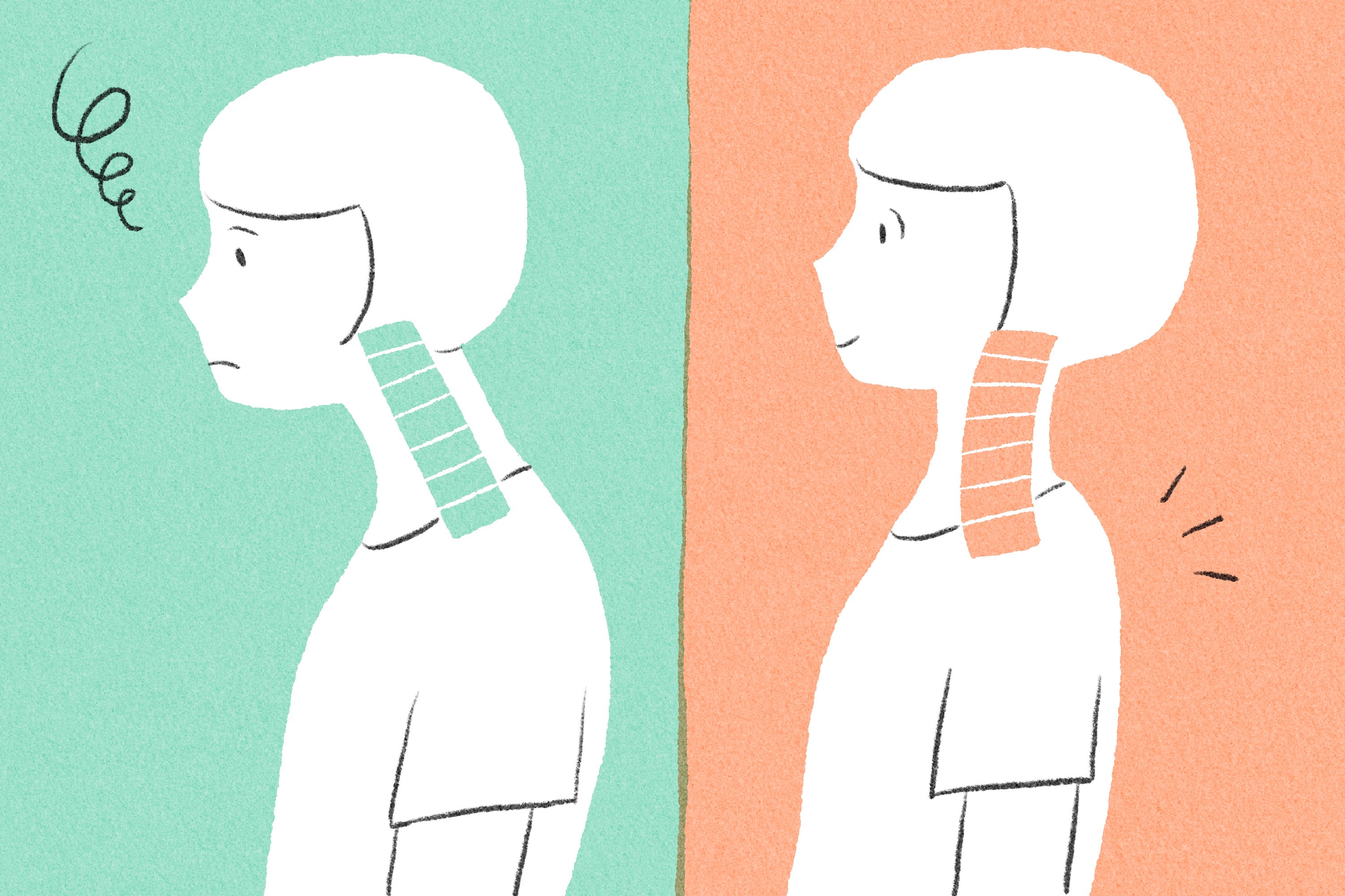 スマホ首（ストレートネック）が及ぼす睡眠への悪影響。対策方法についても紹介