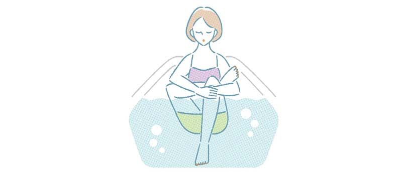 寒さによる眠りづらさにも メンタル不安による不眠にも 簡単 お風呂ヨガ で快眠を 眠りのレシピ ふとんなどの寝具なら西川公式サイト