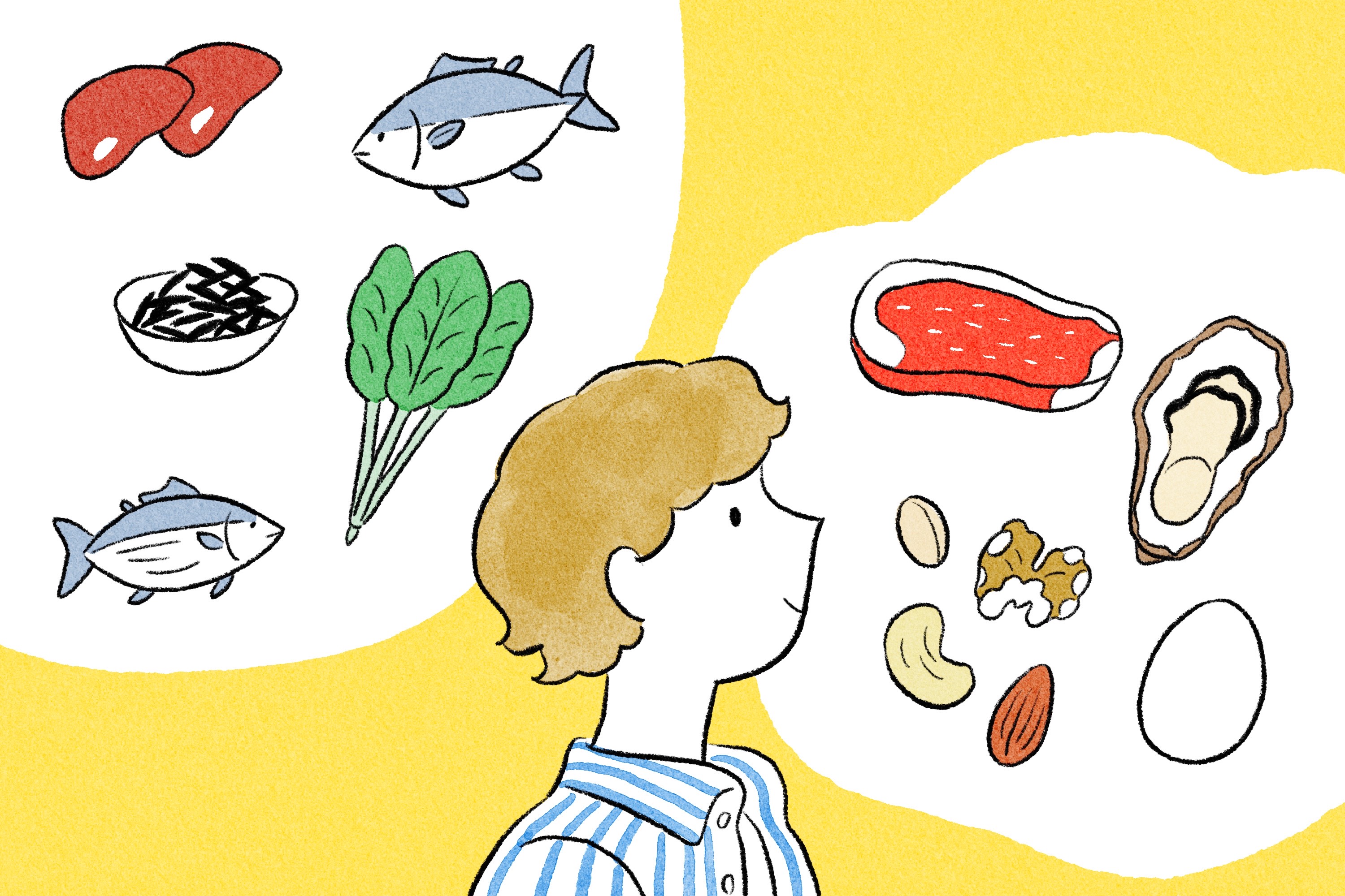 鉄分・亜鉛が睡眠ホルモンを増加させる？睡眠の質と鉄分・亜鉛の関係性を解説