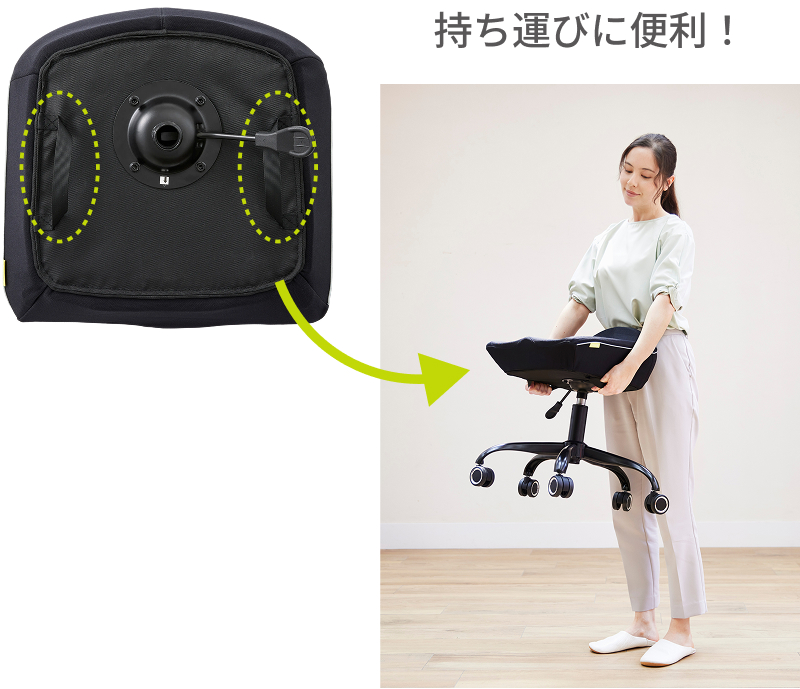 持ち運びに便利！