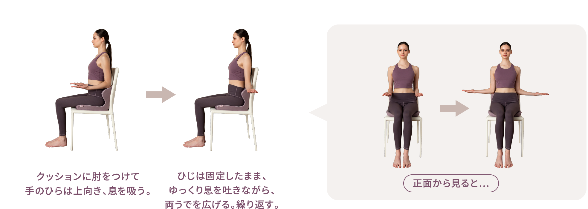 ウェイトレスのポーズ
