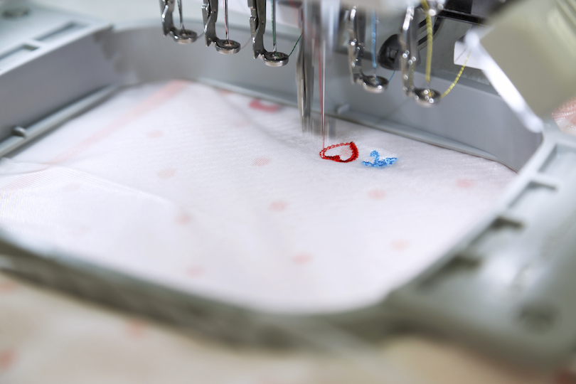いよいよ刺繍スタート！