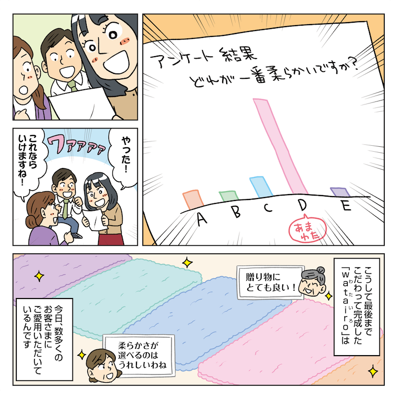 ＜watairo＞の開発秘話