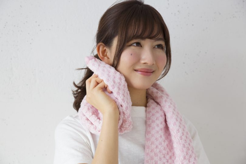 肌に優しいタオル選びを