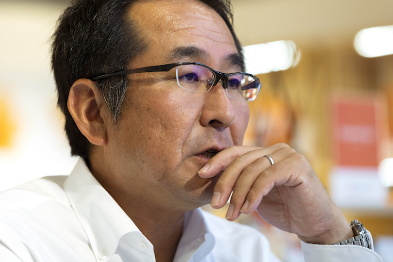 真剣な表情でコーディネイトのポリシーを語るミタムー