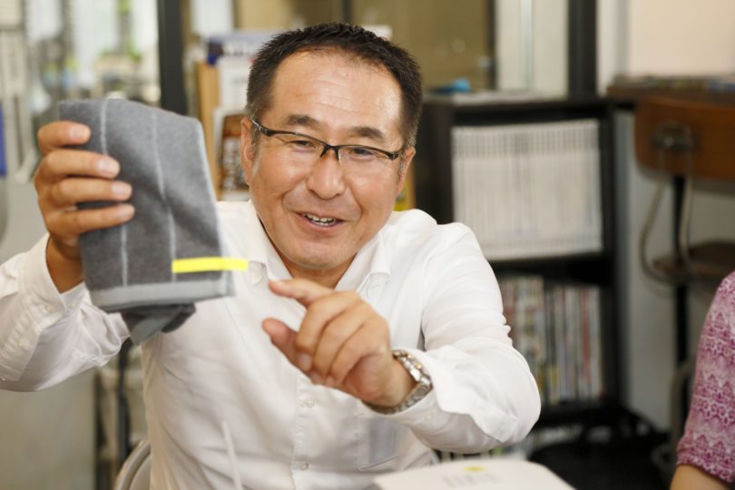 スリムタイプのバスタオル