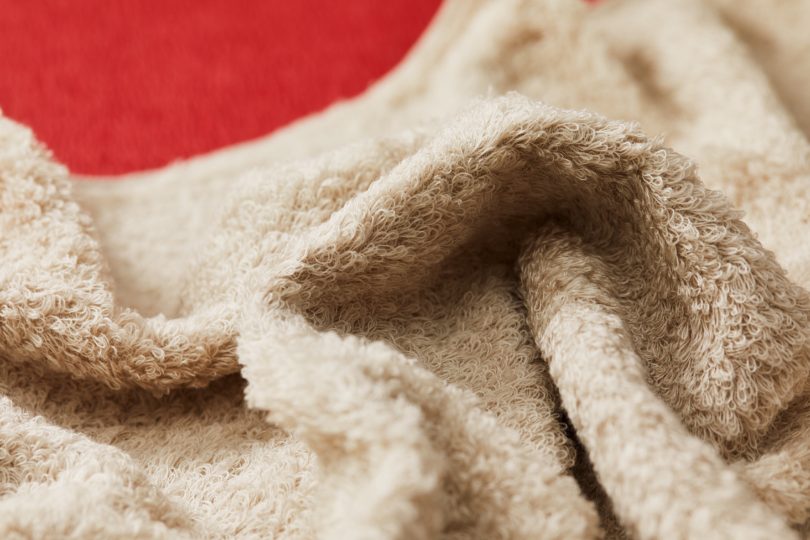 柔らかく、細い糸で作られている＜MAROYAKA TOWEL＞