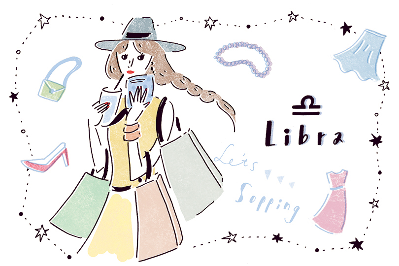 重さを計る秤がサインのモチーフになっている天秤座のテーマは、ズバリ「調和」