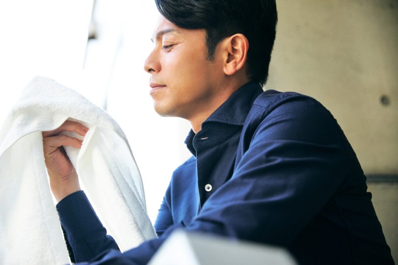 防災用のタオル