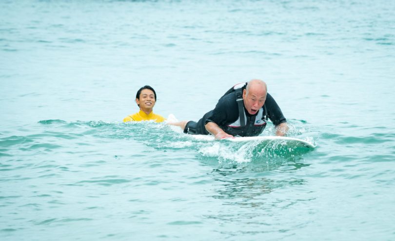 舞台となった種子島の海