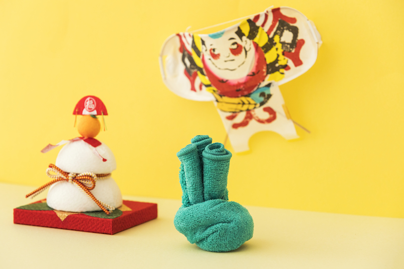 鏡餅の隣りに置けば、それだけで雰囲気もアップ