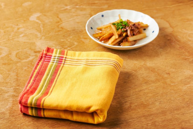 ＜moussepuff＞は吸水性抜群なのでキッチンで役に立つこと間違いなし