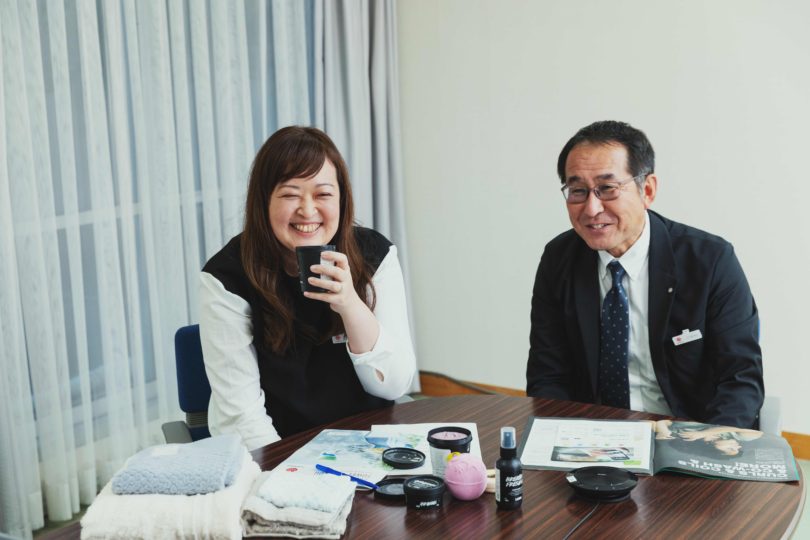 ラッシュへの想いを語る様子