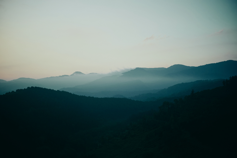 美しい山