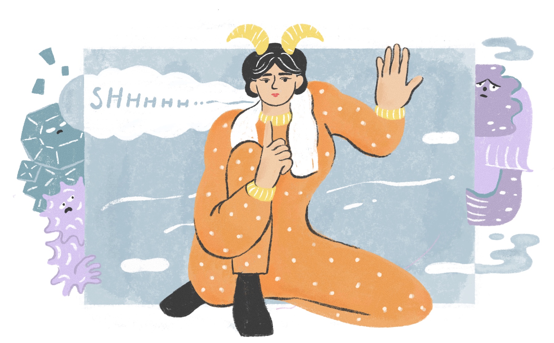 山羊座のイラスト