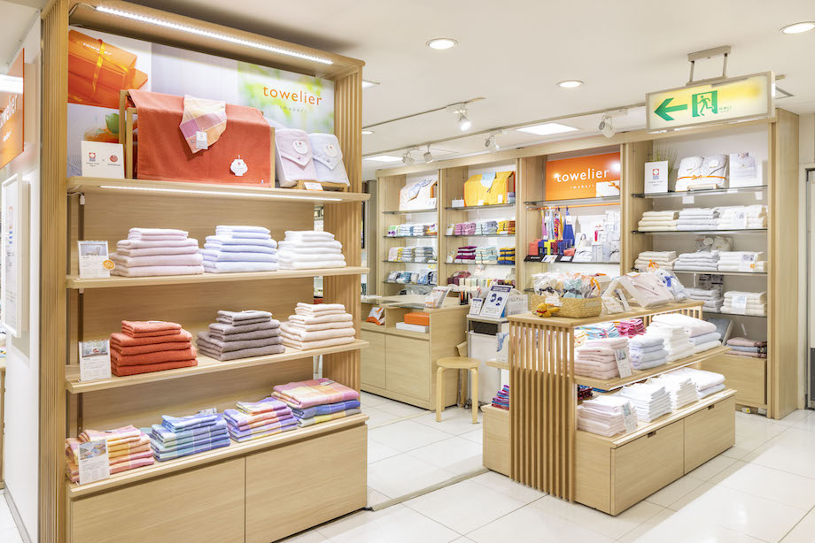 タオリエ小田急百貨店新宿店の売り場