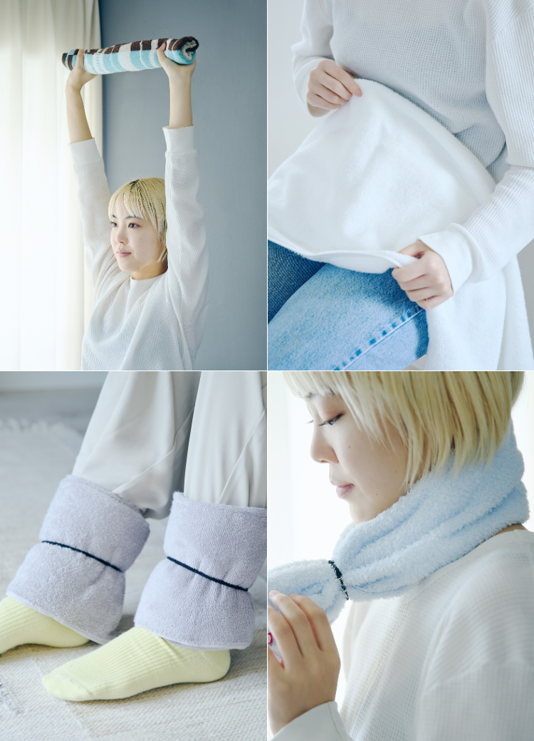 【末端冷え性】防寒具がない！そんな時はタオルで即席温活がおすすめ