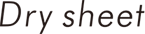 AiR Dry-sheet
