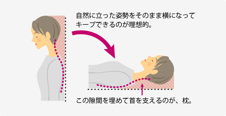 枕の理想的な高さとは？