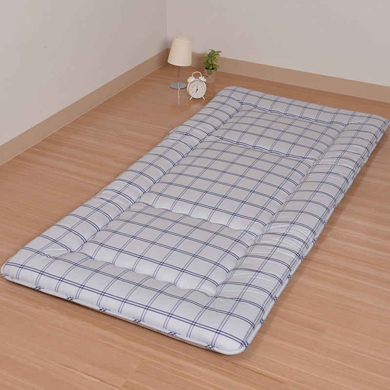 日本製西川産業 合繊入りウール敷きふとん SL 100×210cm 未使用 クリアランスセール】'合繊入りウール敷きふとん（合繊固わた使用）の