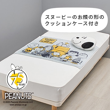 クッション in ブランケット<75周年記念アート>