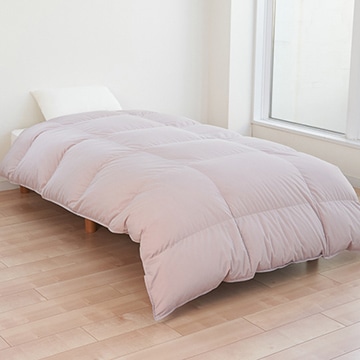 nukufuwa コインランドリーで洗えるぬくもり羽毛掛けふとん［ダック］