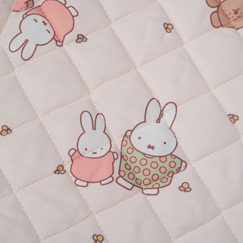 ミッフィー コットカバー(60×135cm アイボリー): ベビー寝具