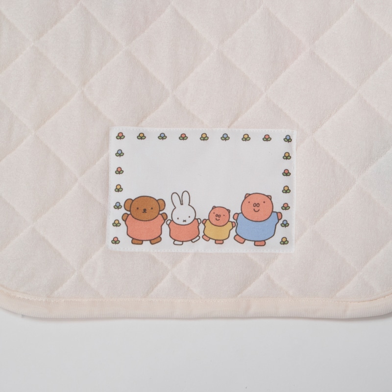 ミッフィー コットカバー(60×135cm アイボリー): ベビー寝具