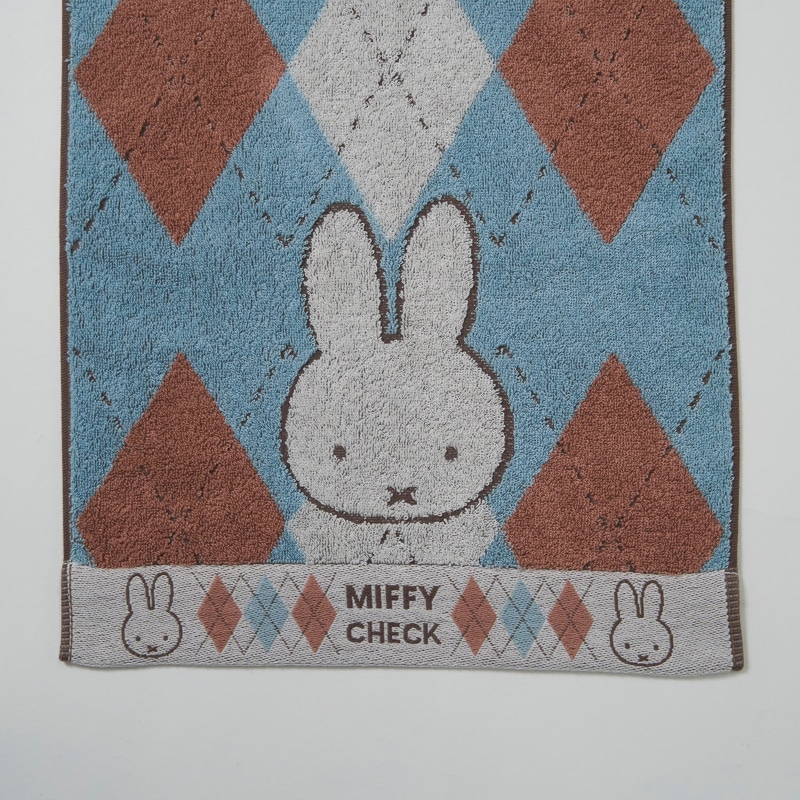 ミッフィー フェイスタオル(（フェイスタオル）34×80cm グリーン