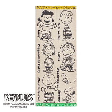ピーナッツ フェイスタオル(（フェイスタオル）34×80cm アイボリー
