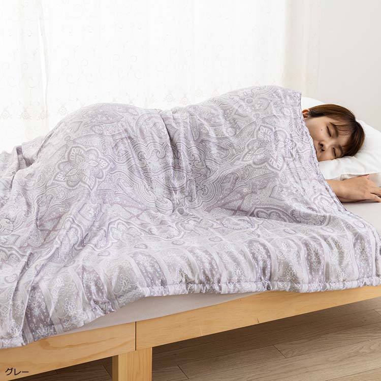 PU0253-2 生繭真綿布団 (SL) 150×210cm 1.0kg(詰めもの重量）：真綿布団